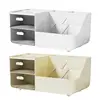 Makeup Organizer Pencil Holder for Desk Cosmetic Organizer Cosmetic Makeup Storage Box Desktop Stationary Organizer with Drawers 5