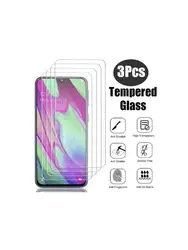 Premium 3 - Pack Tempered Glass Screen Protector Set - Tempered Glass (For Samsung A22 5G)