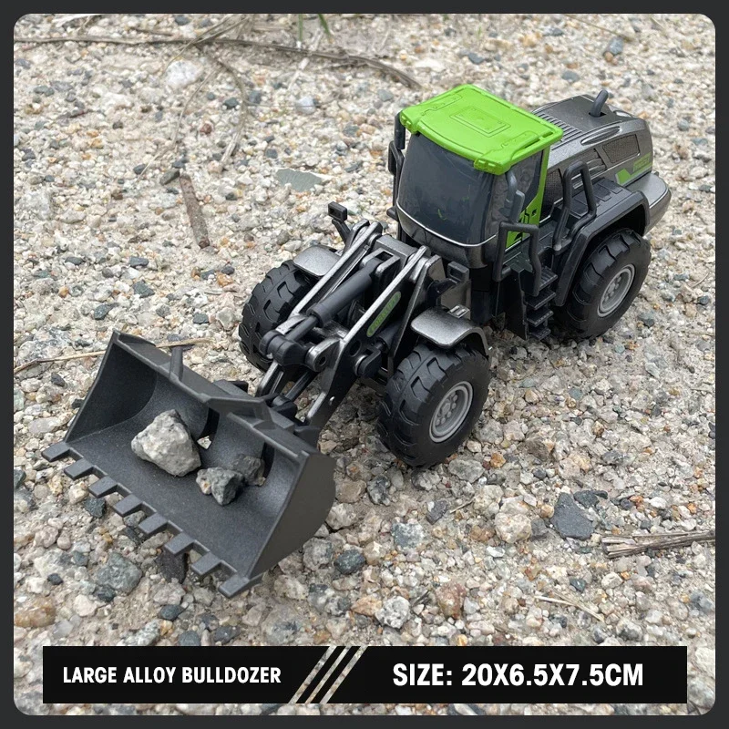 Diecast Alloy Engineering Vehicle Model Toy Set for Kids