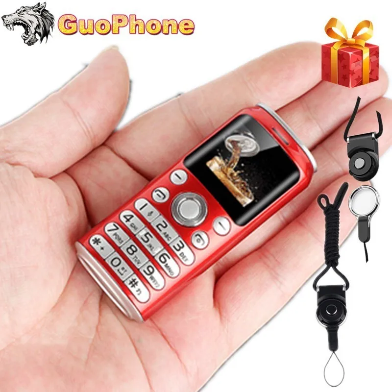 Super Mini K8 Push Button Mobile Phone Dual Sim Bluetooth Camera Dialer  1.0 Hands Telephone MP3 Smallest China Cheap CellPhone