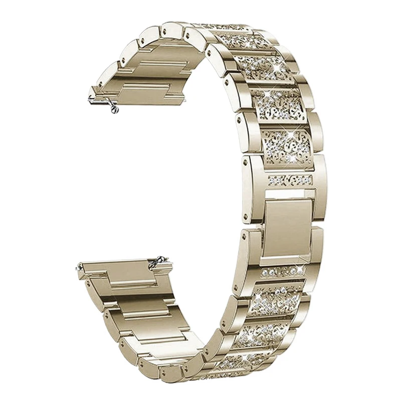 Premium Stainless Steel Watchband - Elegant Adjustable Strap