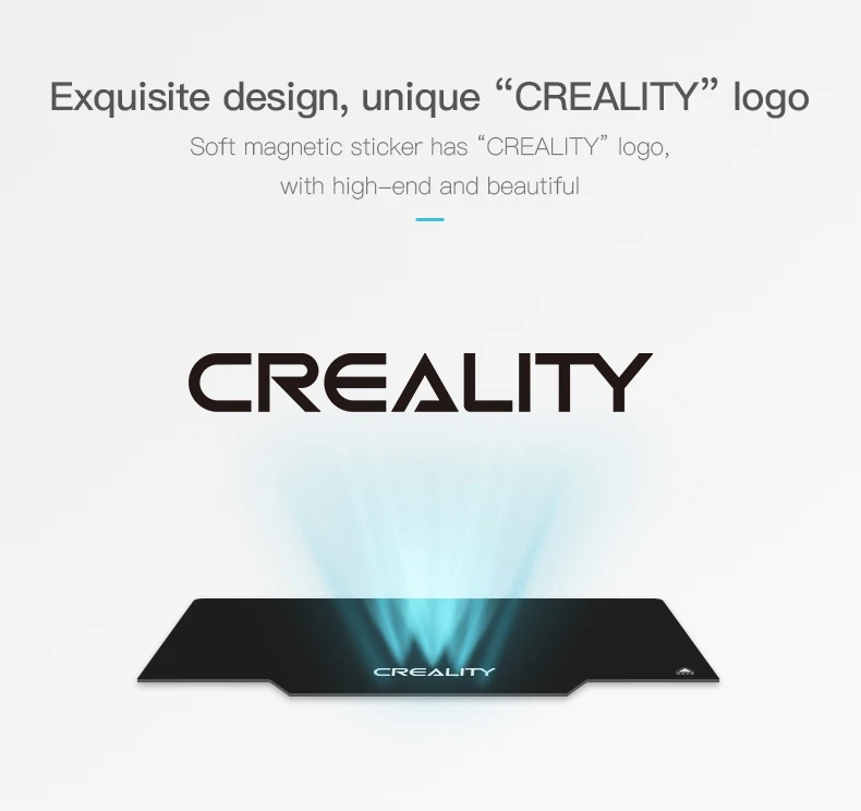 Creality Ender-3 Soft Magnetic Sticker (235*235mm), for Ender-3 V2/Ender-3/Ender-3 Pro//Ender-5/Ender-5S/Ender-5 Pro 3D Printer