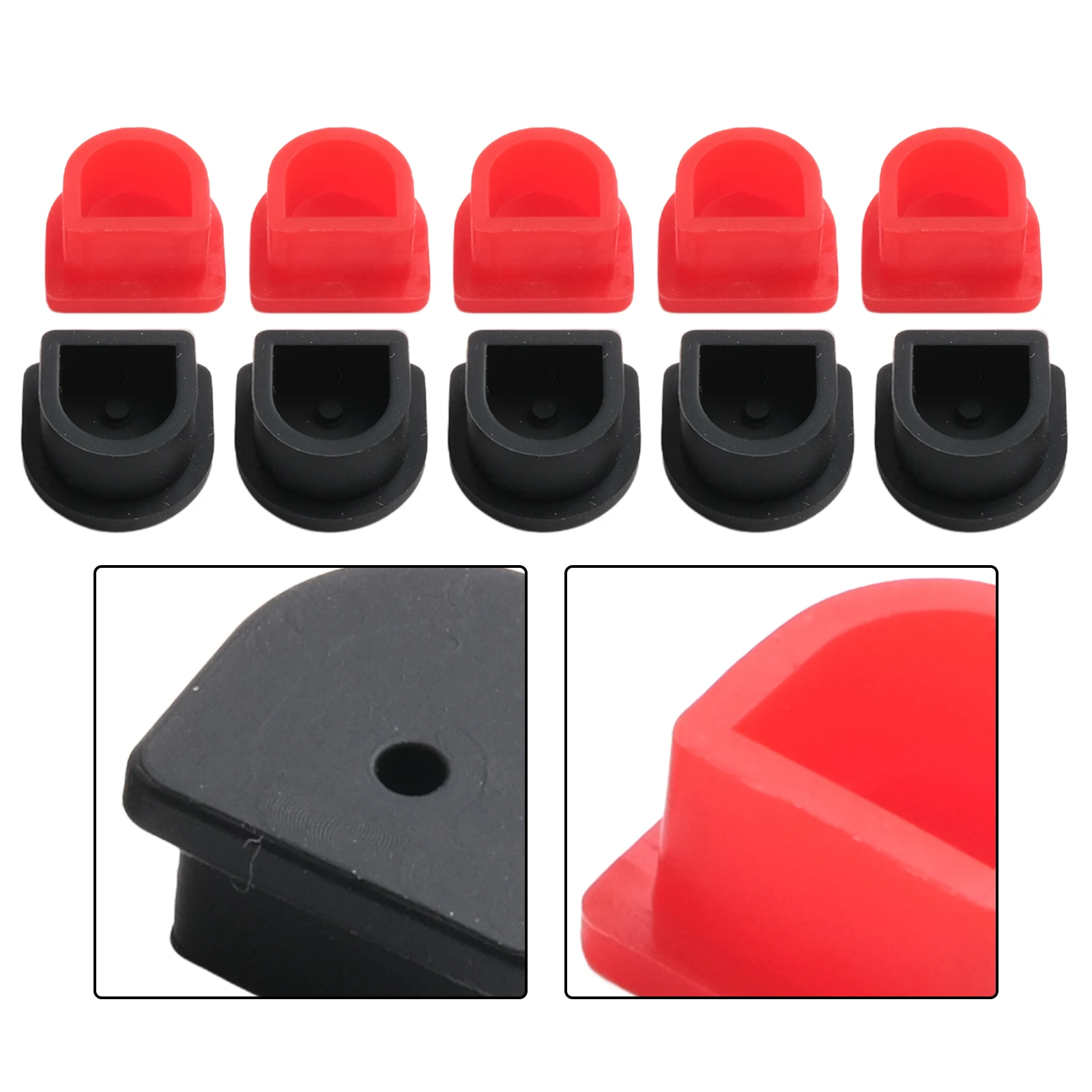 20Pcs 50A For Anderson Connector Cable Kits Plastic Connector Weatherproof Dustproof Cable Insert Cover Sealing Cap Accessories
