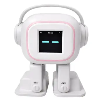 Robot AI ABUO per Canto e Danza, Chatbot con Percezione Emotiva EMO, Interazione Tattile Intelligente, Display Emoji, Compagno AI