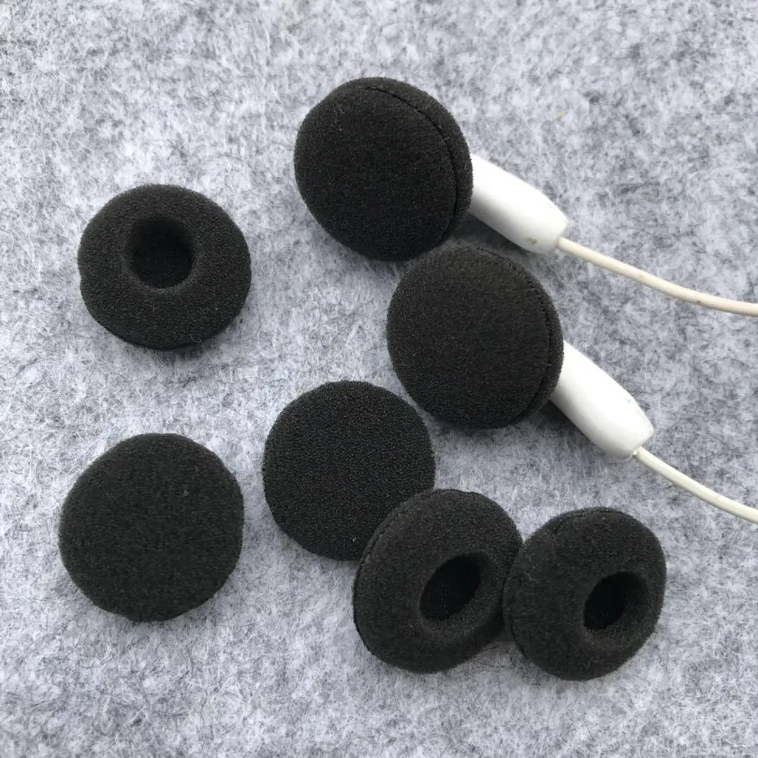 Ear Headphones Earphone Foam Headphone Memory Foam Earpads Oval