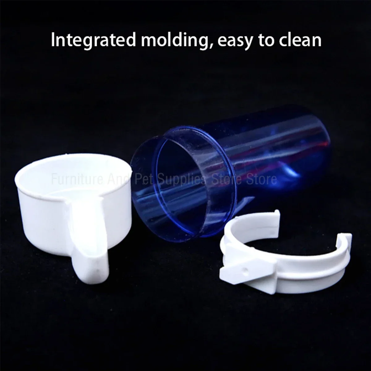 240/280ML cage-mounted pet feeder Parrot Squirrel automatic water dispenser Pet bird food box Cage Accessories Bird supplies