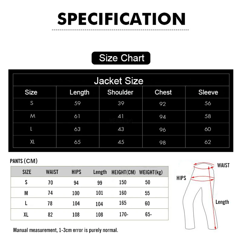 DUHAN Female Motorcycle Jackets Lady Pants Clothes Motorbike Jacket Trousers With CE Protective gear racing jackets