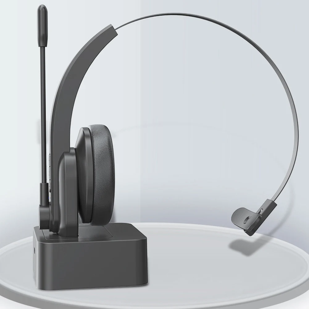 OY631 Wireless Computer Customer Service Bluetooth-compatible Headset with Mic HiFi Sound Lossless Music Earphone