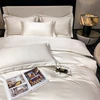 3pcs Set Luxury Bedding Set 100% Egyptian Cotton Duvet Cover Set Single Double Queen King Bed Cover Soft Quilt Cover Pillowcase 4