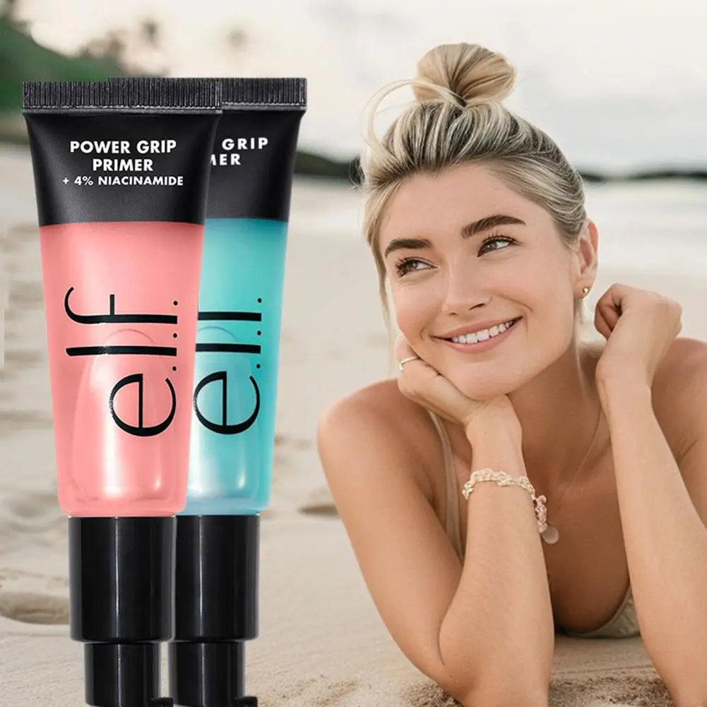 For Elf Power Grip Primer Gel-based Moisturizing Face Primer For Firming Makeup Gel Front Isolation Light Texture Skin Care makeup primer primer gel facial primer