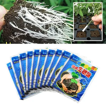 8 Bags Fast Rooting Hormone Improve Wering Survival Rate Plants Grow Cut Dip Powder Fertilizer 1