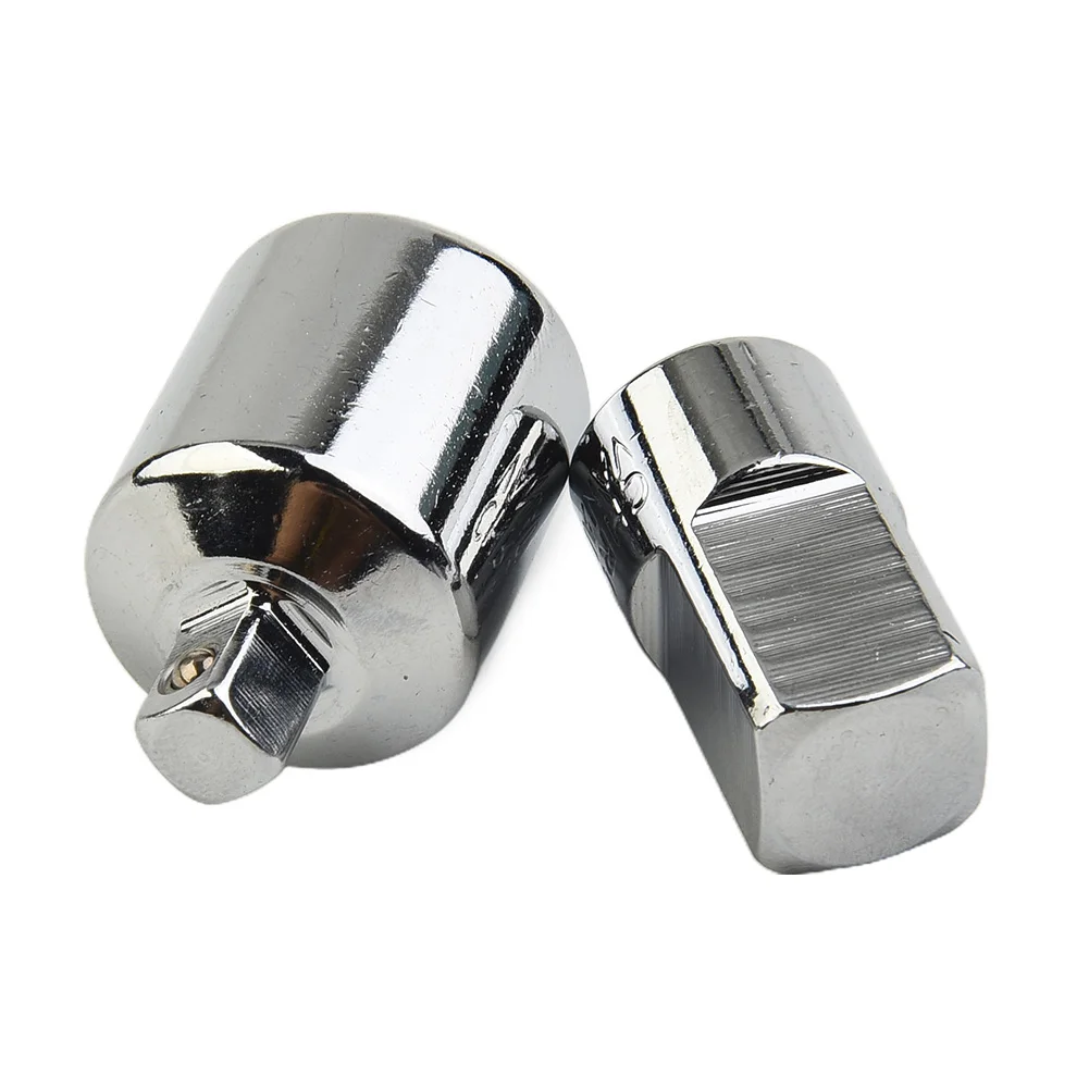 

2pcs 1/4" 1/2" Socket Adapter Sleeve Bits Ratchet Converter Nut Driver Hex Shank