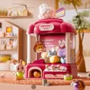Kids Clip Doll Claw Machine Mini Doll Machine Toy Doll Grabber Arcade Crane Claw Machine with Sound And Lighting Birthday Gift 1