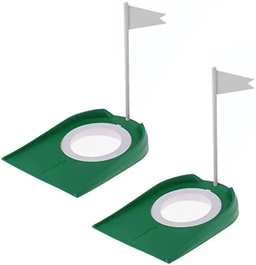 

Golf putter practice plate putter practitioner indoor practice putter pan Guoling cave cup plate with flag