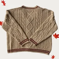 Autumn Leaves Cardigan Women Fall Winter Red Embroidered Knitted Sweater Female Maple Leaf Oversized Cardigan Y2k Folklore Girl 2