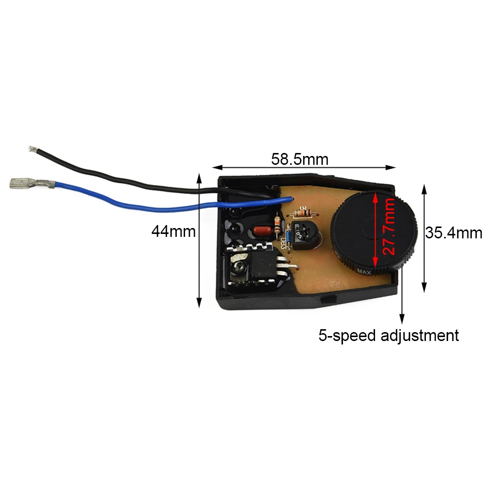 Angle Grinder Speed Control Trigger Switch For Bosch 6-100 Five-Speed Adjustment Tools Workshop Equipment Power trigger switch angle grinder switch 120v 5 speed power tools switch 5 speed adjustment adjustment angle grinder control trigger