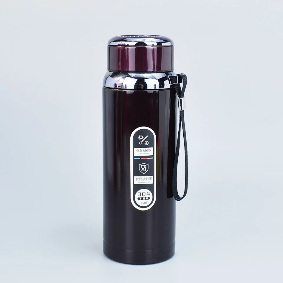 800Ml Stainless Steel Water Bottle Large Capacity Double Wall Thermos Bottle Outdoor Vacuum Water Flask Thermal Insulated Cup Hot And Cold Water Bottle