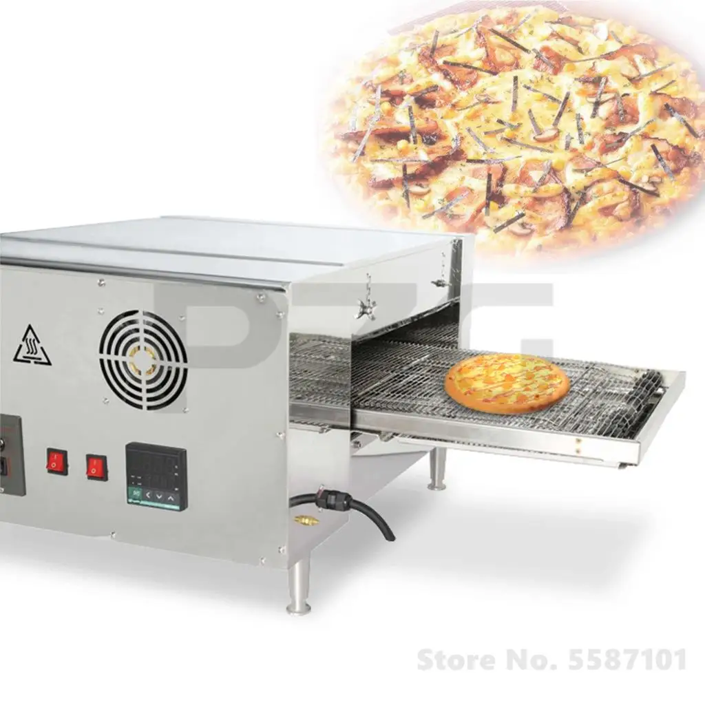 Electric Conveyor Pizza Oven Pizza Bread Maker Machine With Digital Timer Control Pizza Baking Oven Machine 2