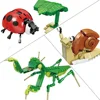 Ladybug Insects Building Blocks Toys Set - Long-Lasting Play for Kids, Great Collectible Models Dragonfly Mantis Housefly & More 2
