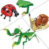 Ladybug Insects Building Blocks Toys Set - Long-Lasting Play for Kids, Great Collectible Models Dragonfly Mantis Housefly & More 2