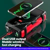 12000mAh Power Bank 1800A 12V Car Battery Jump Starter Portable Charger Car Booster Auto Starting Device Emergency Starter 2