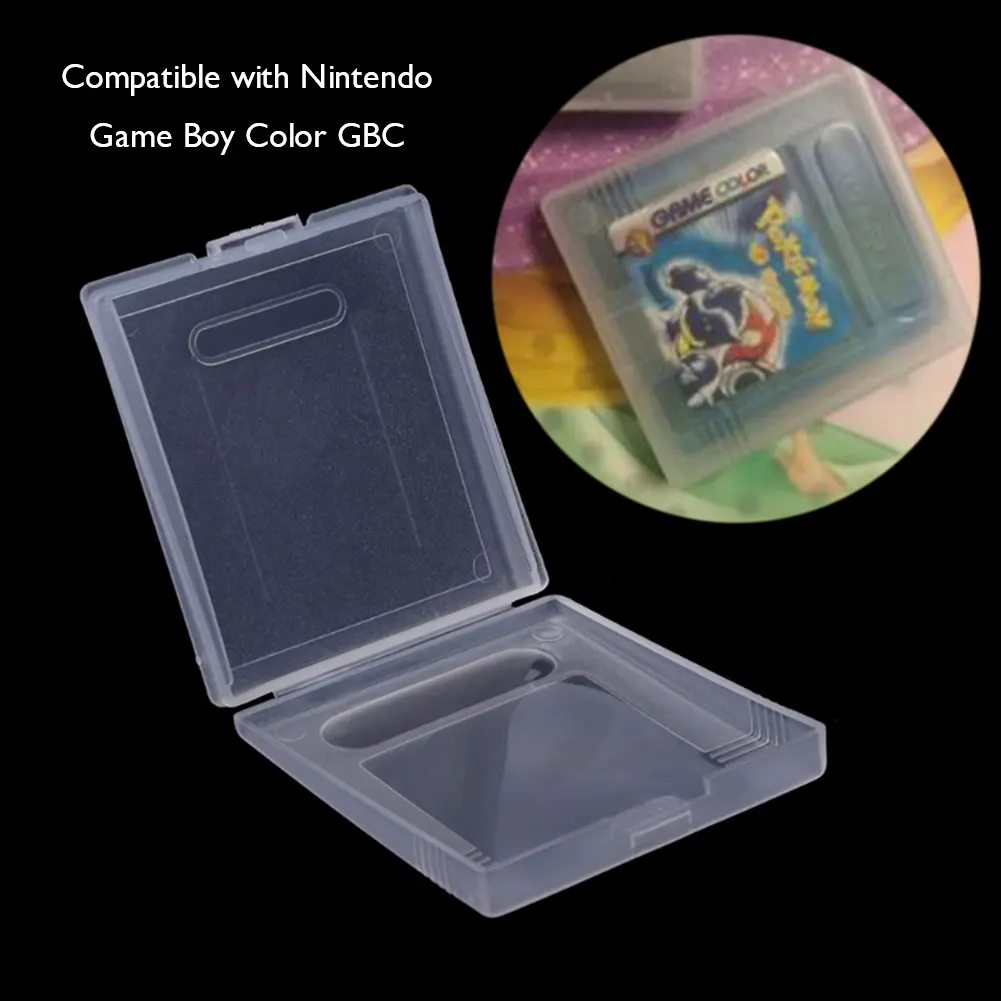 5pcs Plastic Game Card Cases for Nintendo Game Boy Color GBC Dust Cover