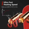 USB Rechargeable Plastic Welder Upgrade Handle Cordless 400PCS Hot Staple Gun LED Plastic Welding Car Bumper Repair Kit 4