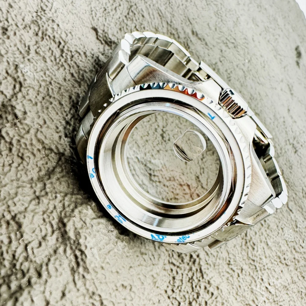 Watch Case Fit Submarine Jubilee/Oyster Band NH34 NH35 NH36 NH70 NH72 4r35 4r36 200m Waterproof Sapphire Crystal