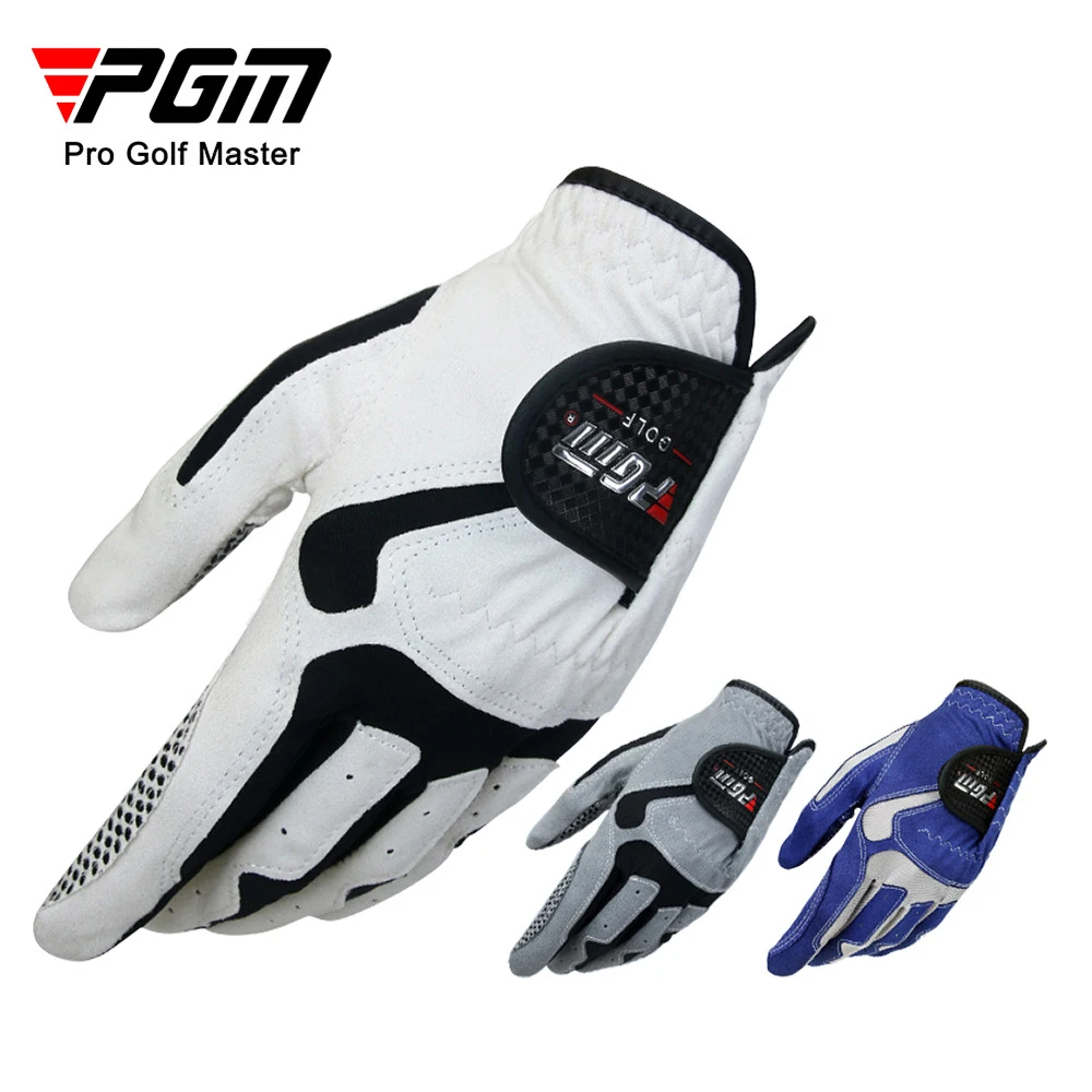 Breathable Antislip Golf Gloves for Men - Abrasion Resistant Microfibre Fabric