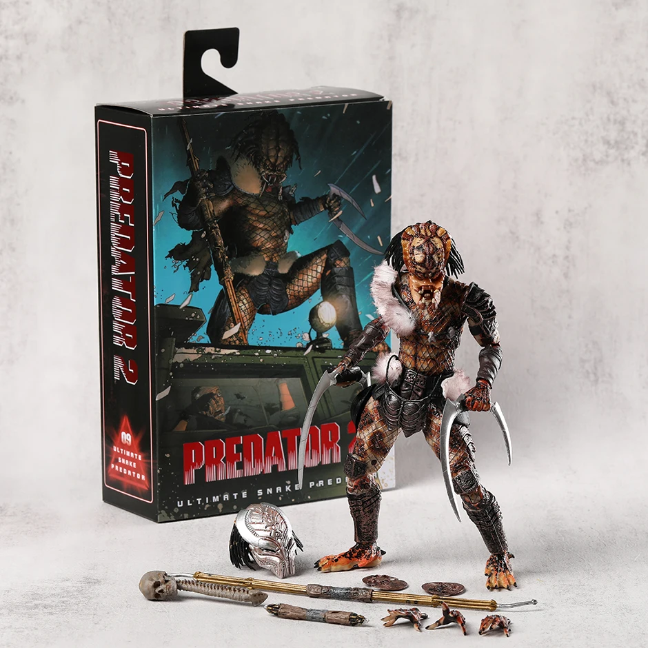 Neca Predator 2 Ultimate Snake Predator 30Th Anniversary Action Figure