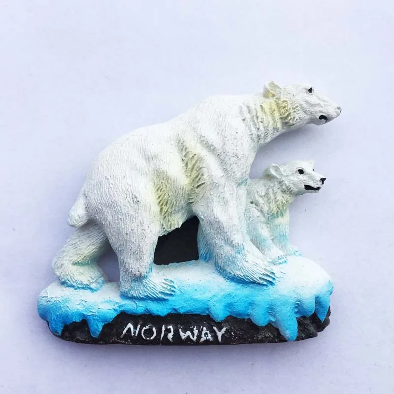 Europe Norway 3D Fridge Magnets Tourism Souvenir Refrigerator Magnets Sticker Collection Handicraft Decoration Articles