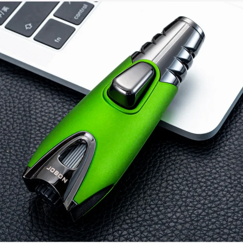 Butane Gas Lighter Cigarette Lighter Jobon Cigar Lighter Mini Ignition Gun Gas Lighters Smoking Gadgets Butane Torch Lighter Kitchen Gift For Men
