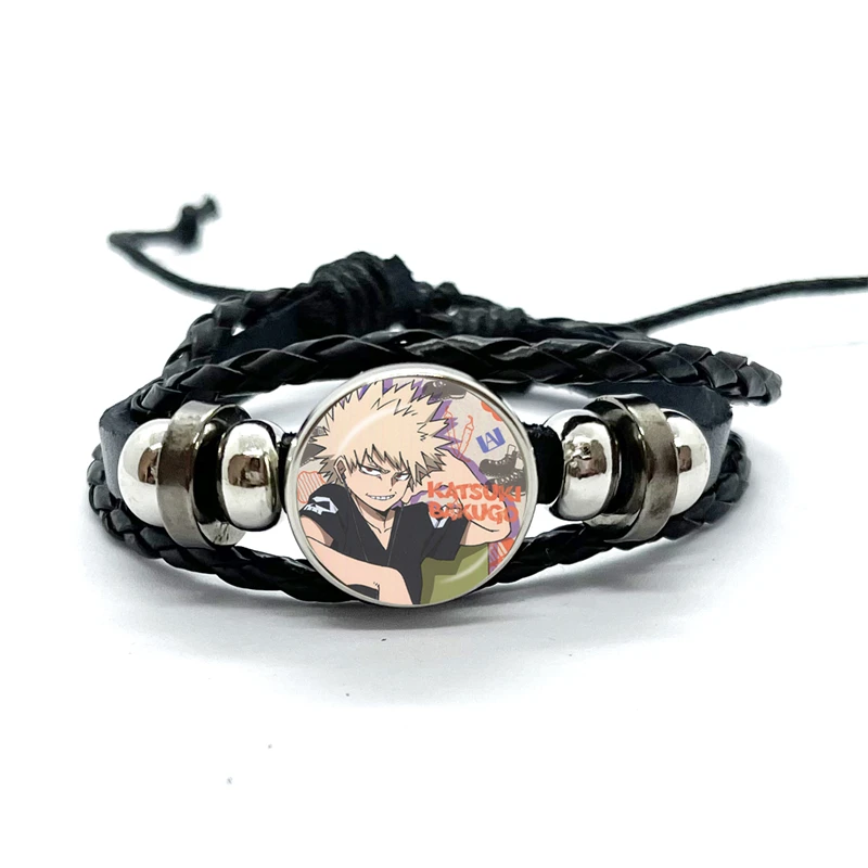 thumbnail image 1 of Pulsera de Anime My Hero Academia Cosplay Charm, cadena de mano, correa de muñeca, adorno de joyería, regalo para niños y niñas, 1 of 5
