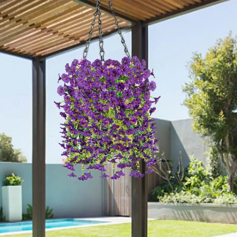 2pcs 75cm  Artificial Morning Glory Eucalyptus Nonfading Rattan Hanging Wall Door Decoration Fake Plants Garden Party Decor