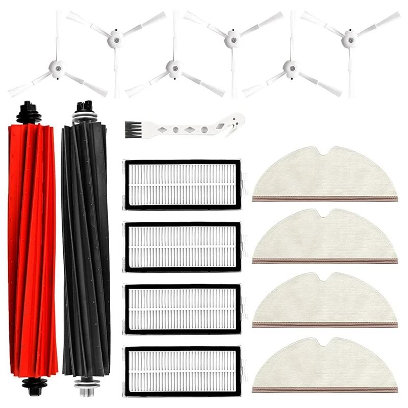 

Фильтры для пылесоса Roborock Q8 Max /Q8 Max +/Q5 Pro/Q5 Pro +, основная боковая щетка, НЕРА, насадки для швабры, сменные комплекты аксессуаров