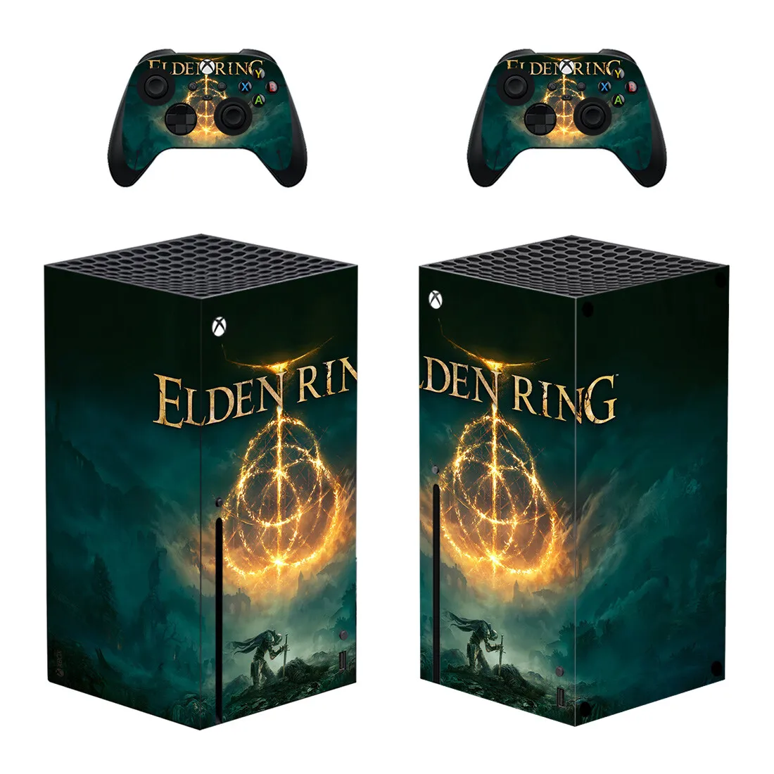 

Elden Ring Skin Sticker Cover for Xbox Series X Console and Controllers Xbox Series X XSX Skin Sticker Decal Vinyl