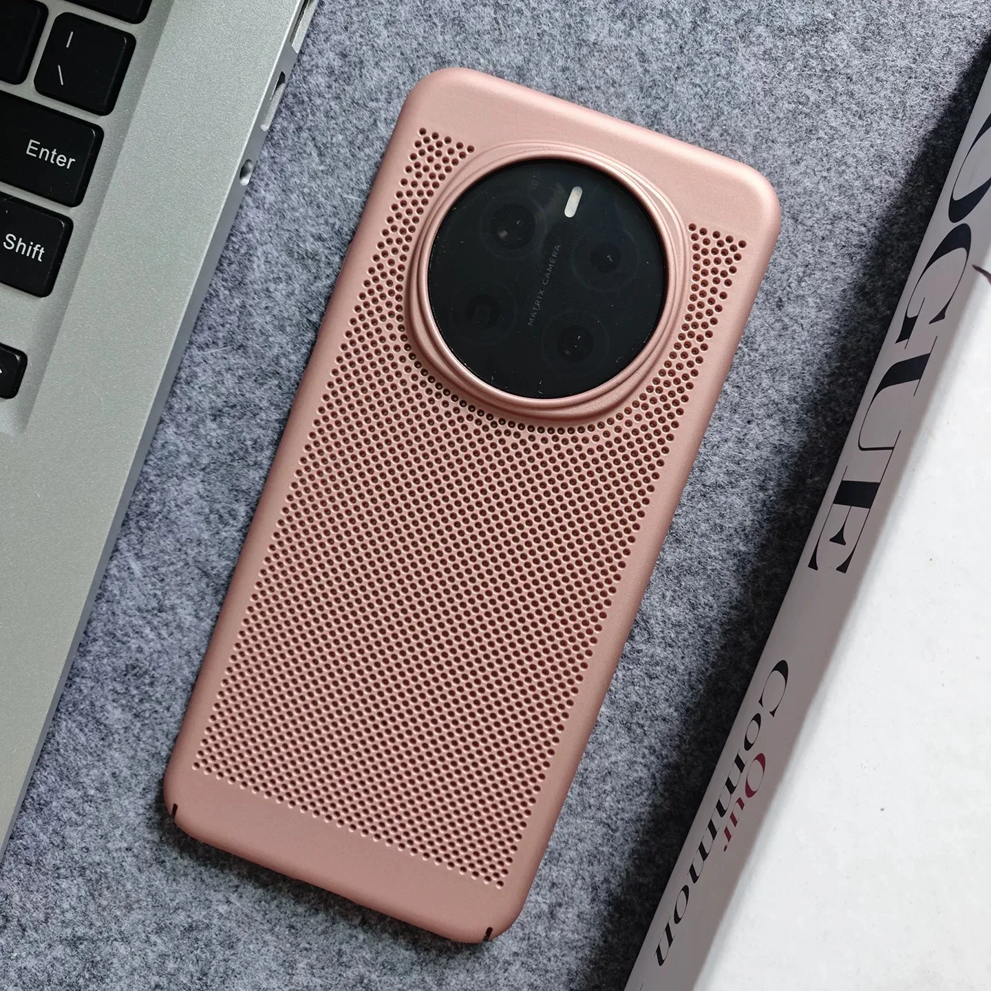 Sleek Cooling Protective Hard Back Cover Case