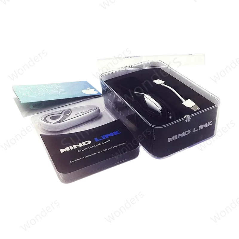Mindlink Headset with New Spider EEG Brainlink Headband Mind Control Training Devices Cable for IOS and Android Games with APP 3