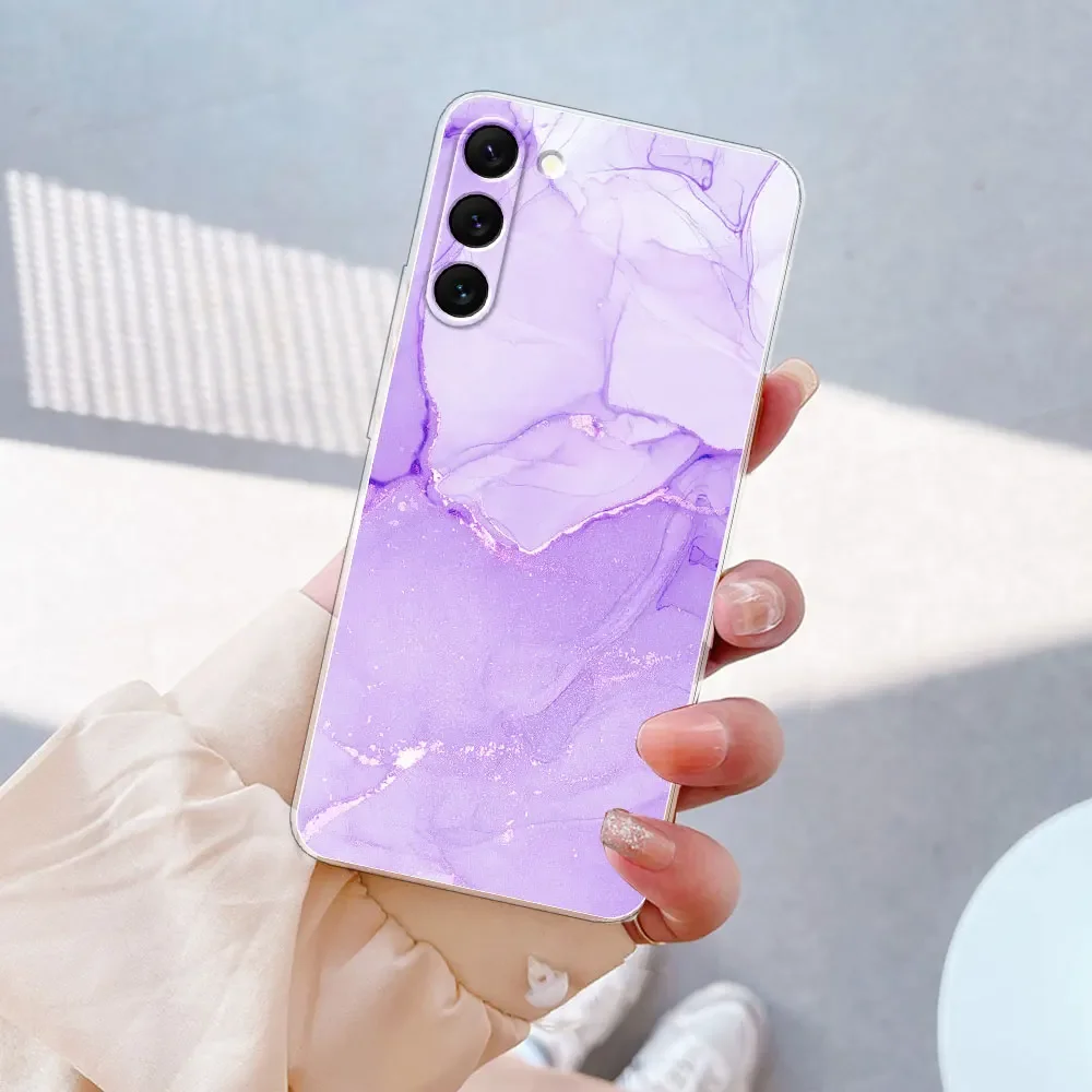 Clear Soft Silicone Phone Case Cover - Compatible with S23 Series