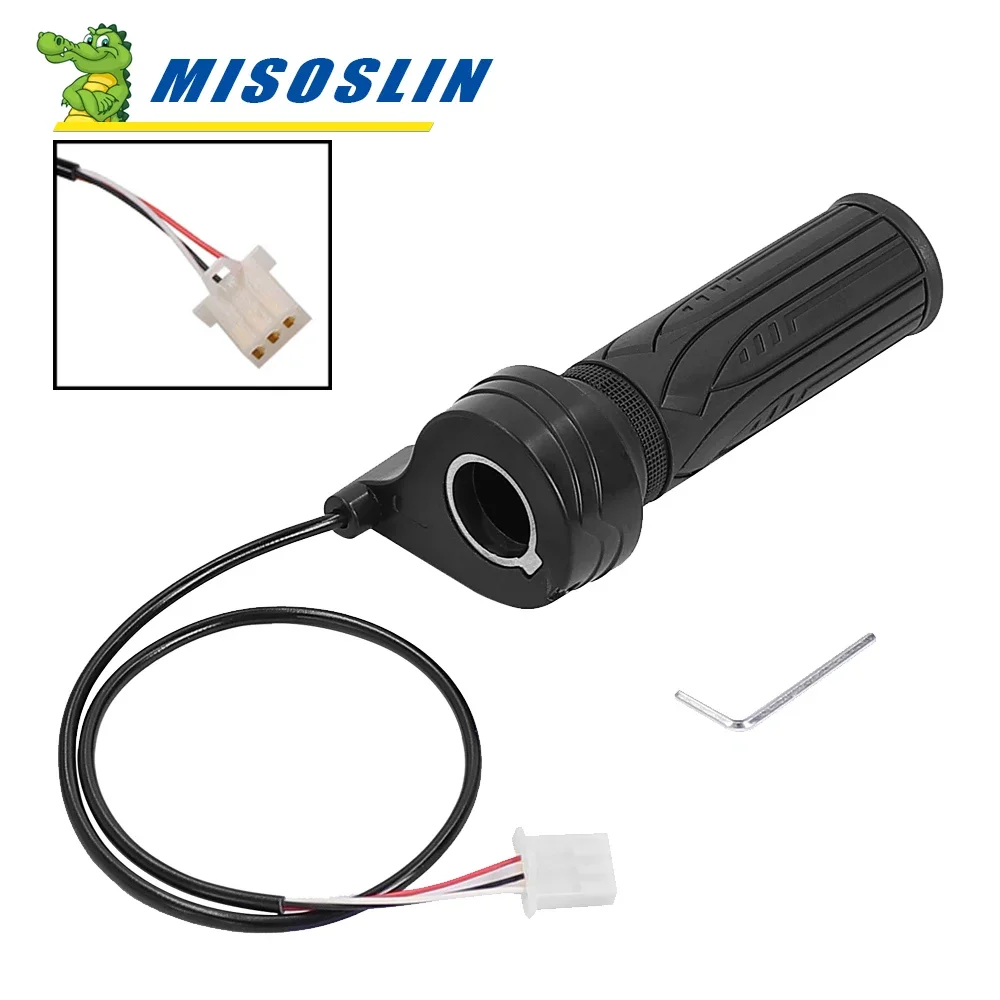 Accelerator Electric Bike Bicycle Twist-Throttle High Medium Low Speed/Forward/Reverse for Electric Scooter Ebike Tricycle Parts