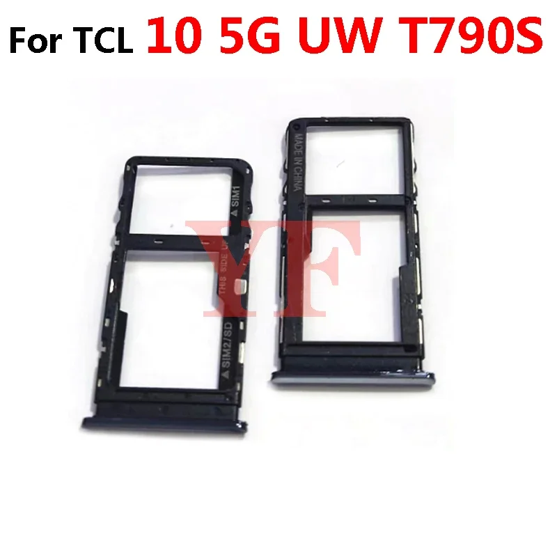 SIM Card Tray Card Slot For TCL 10 10L 20 20E 20Y SE Pro Plus T799 T782 T790S T790H T770H T766H T671H 6156D 6125H Plex T780 sim card