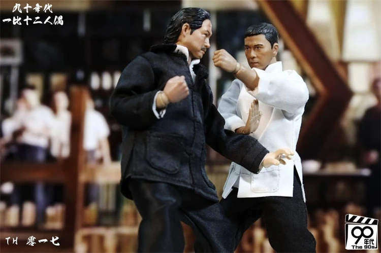 1/12 남성 군인 중국 쿵푸 영화 Yip Man 'Ip Man Donnie Yen Sammo Hung 풀 세트 모델 12 인치 액션 피규어, 90 년대 TH017 TH018