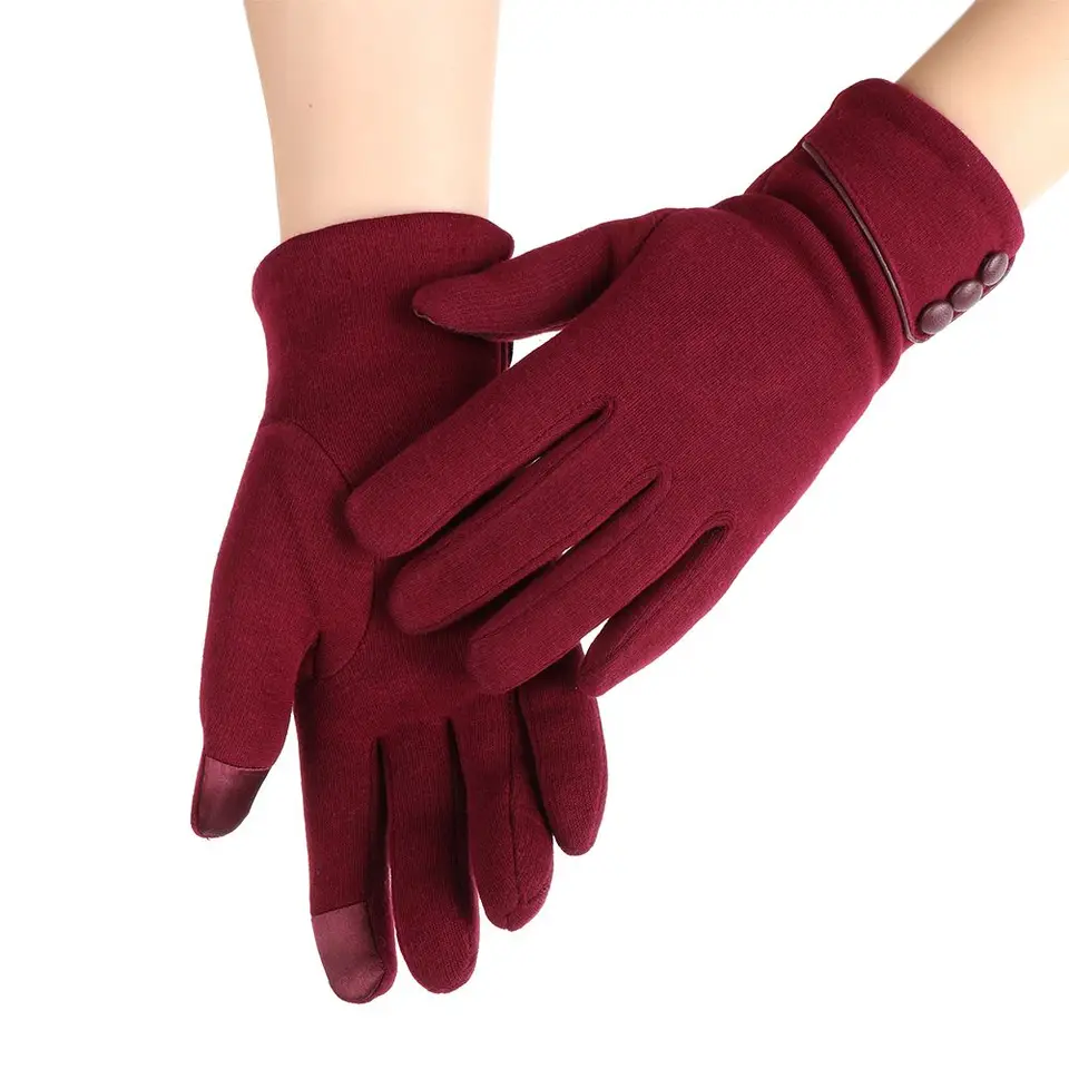 Warme handschoenen voor dames herfst en winter buiten rijden koudebestendig antislip heren en dames dezelfde rijhandschoenen wanten voor vrouwen koud weer verwarmd, D, Eén maat
