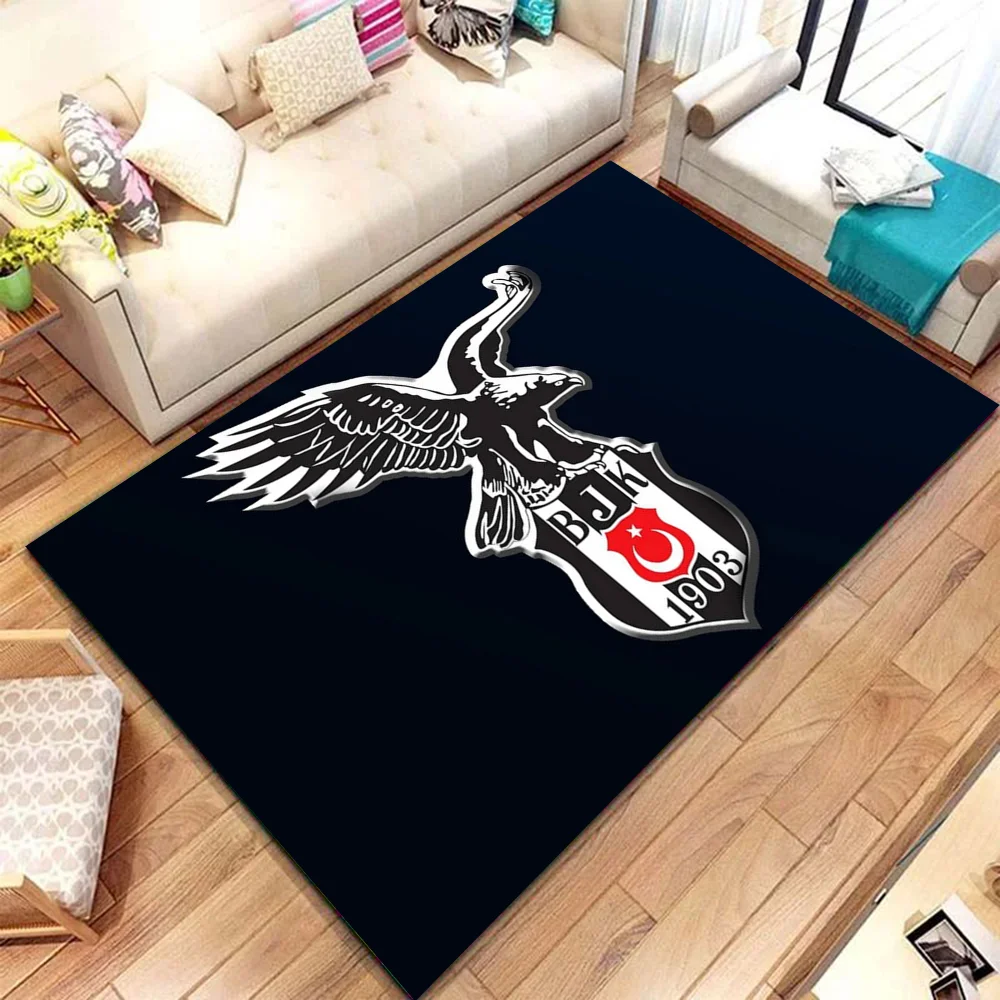 1pc Fashion Besiktas BJK Bathroom Absorbent Mats Anti-Slip Mats Home Decor Supplies Carpets Home Kitchen Floor Mats 3