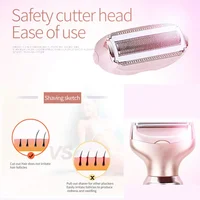 2 in 1 Intimate HairTrimmer Female Groin Depilation Clipper Women Epilator Secret Razor Sex Areas Place Bikini Zone Pubic Rosor 2