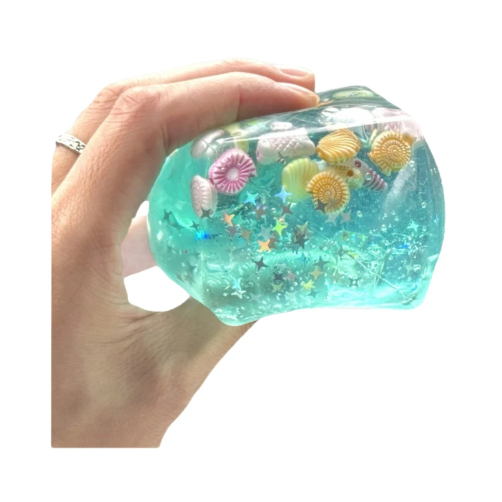 Stress Relief Squishy Ocean Cube - Sensory Fidget Toy