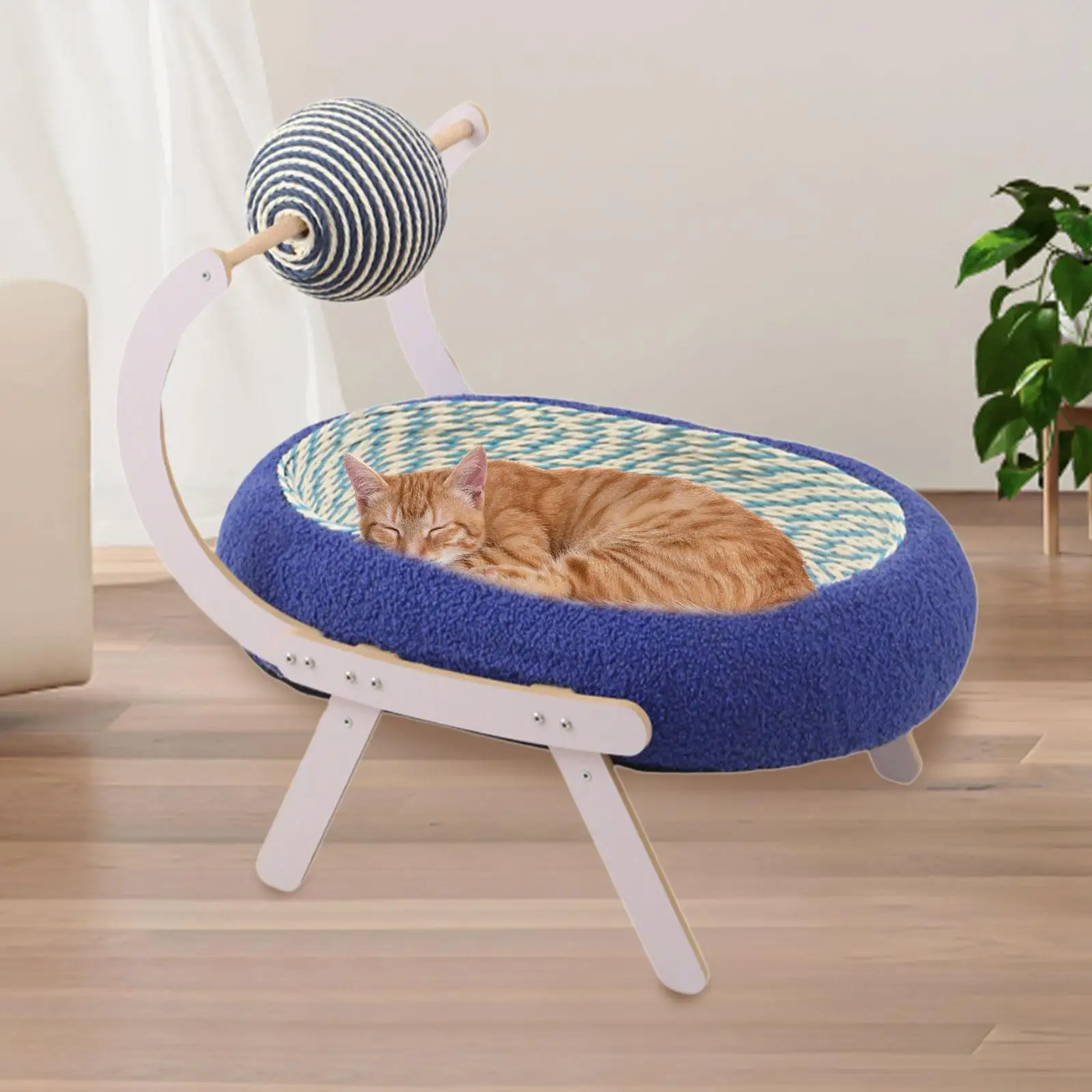 Cat Scratcher Furniture Protector Cat Scratching Board Oval Kittens Scratch Pad for Play Hunting Indoor Cat Kittens Exercise Cat Scratcher Furniture Protector Cat Scratching Board Oval Kittens Scratch Pad for Play Hunting Indoor Cat Kittens Exercise