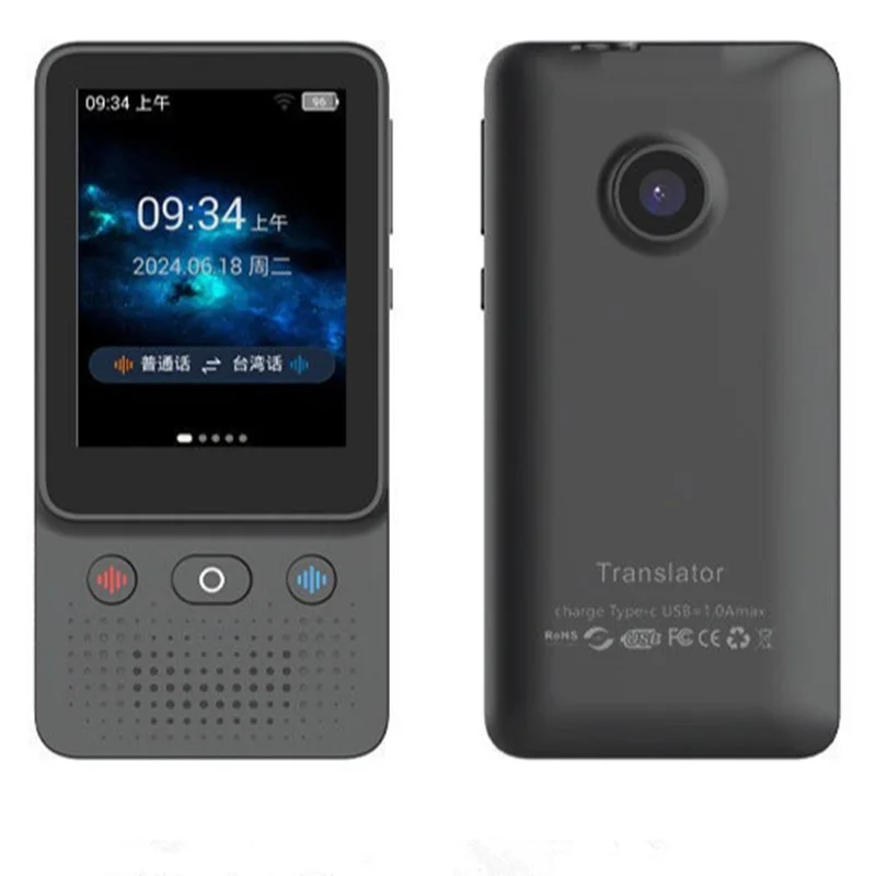 T21 Translator Device Support 138 Languages Instant Intelligent Real-Time Translation Text Photo Translate Machine voice translator,language translator
