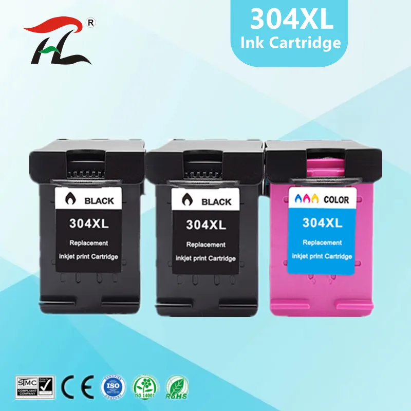 

Картридж с чернилами 304XL, новая версия для принтера hp 304, deskjet envy 304, 2620, 2630, 2632, 5030, 5020, 5032, 3720, 3730, 5010