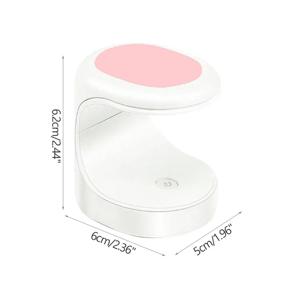 Mini 16w Uv Led Lamp For Nails With Usb Cable 3 Led Lights Gel Nail Polish Dryer Lamp Manicure Tool Equipment 6